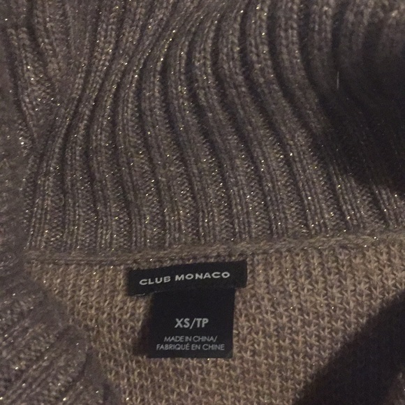 Club Monaco cowl neck sweater - Picture 2 of 3